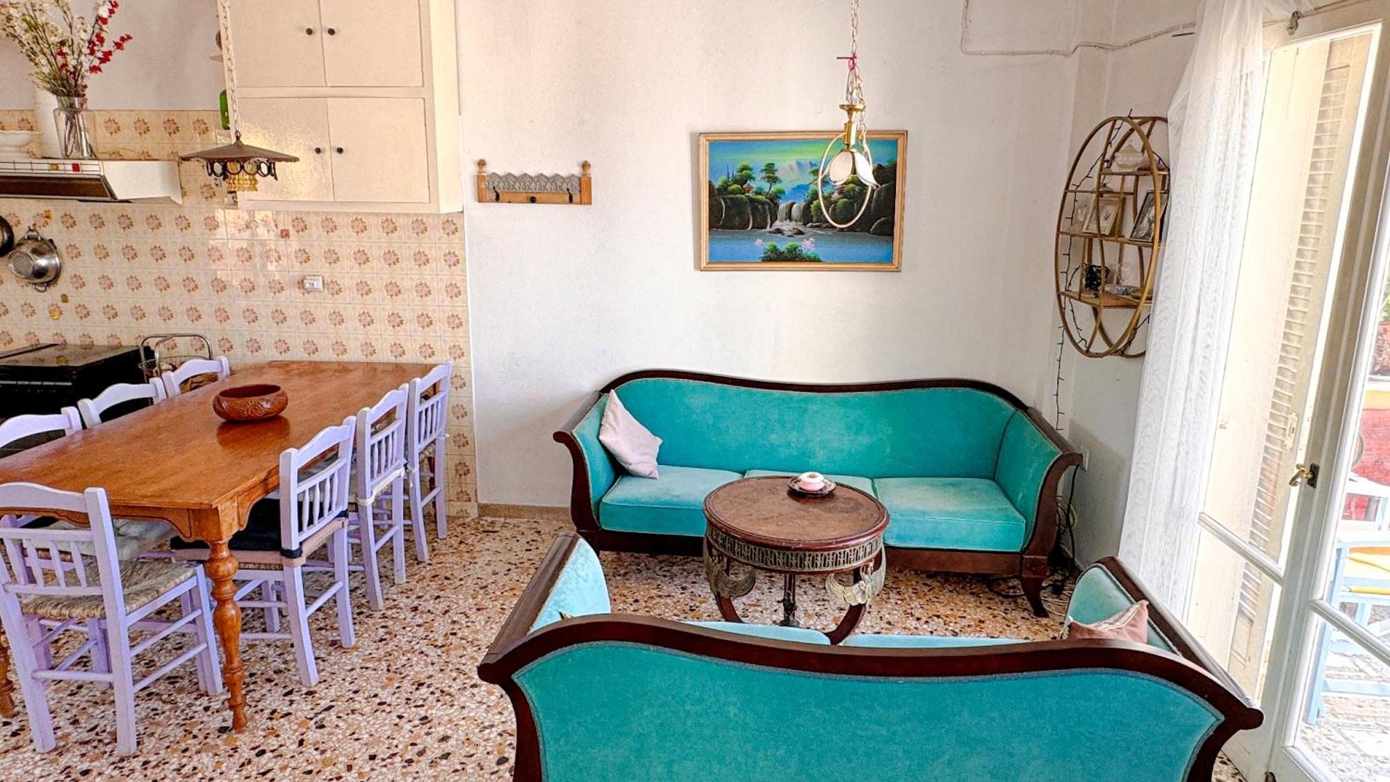 Appartement Vue Sur Mer Soul Family, Egine Aegina Exterior photo